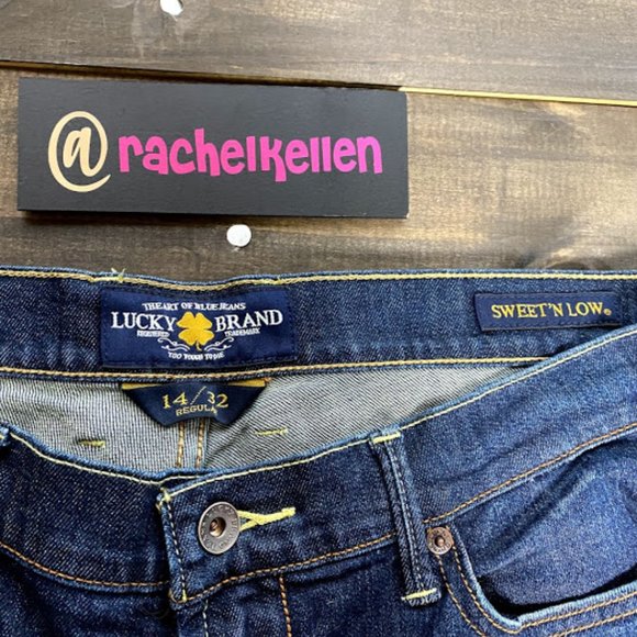 Lucky Brand Sweet N Low 14/32 Regular Jeans - Picture 2 of 7